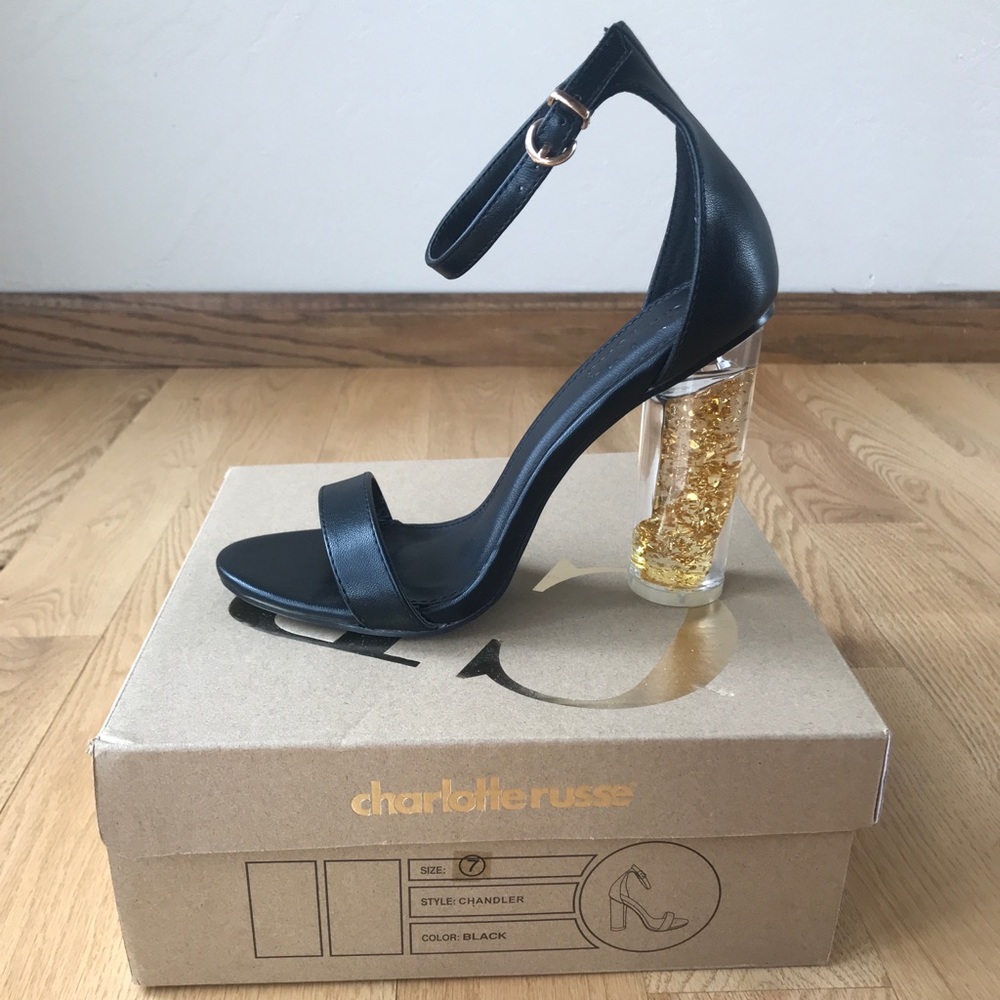 Charlotte Russe Black Heels